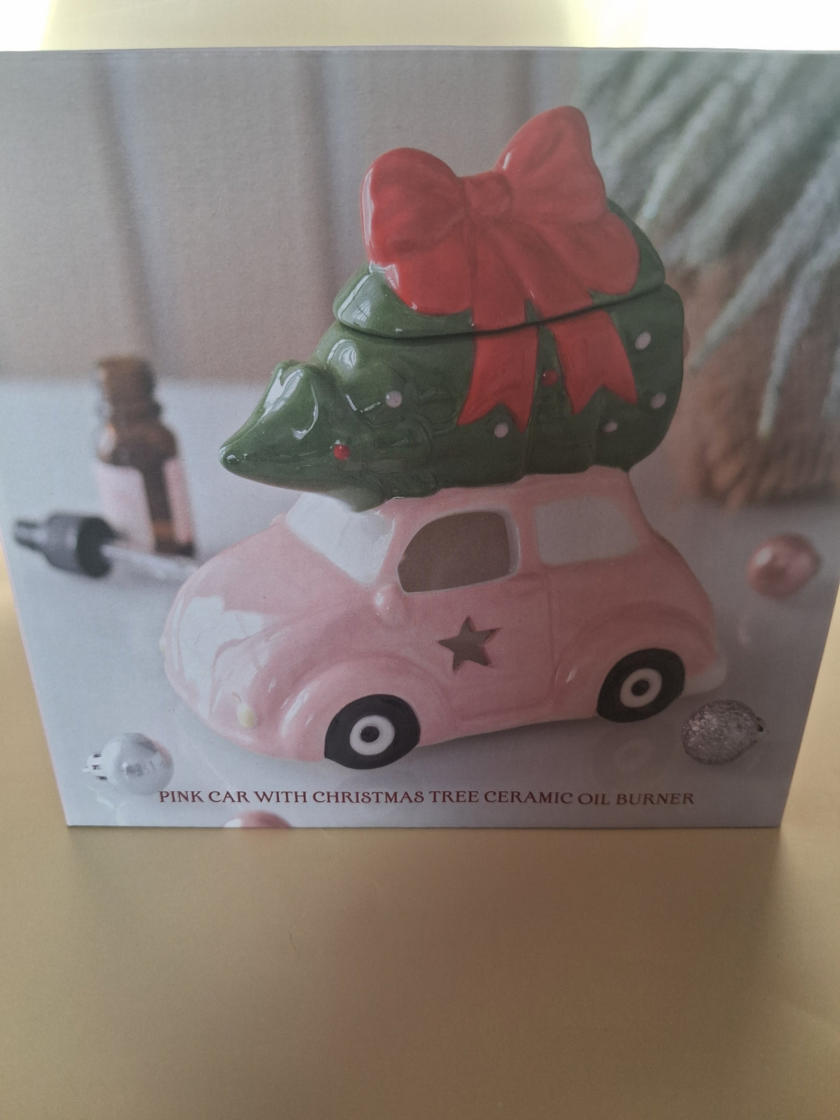 Geurbrander Driving Home for Christmas Roze