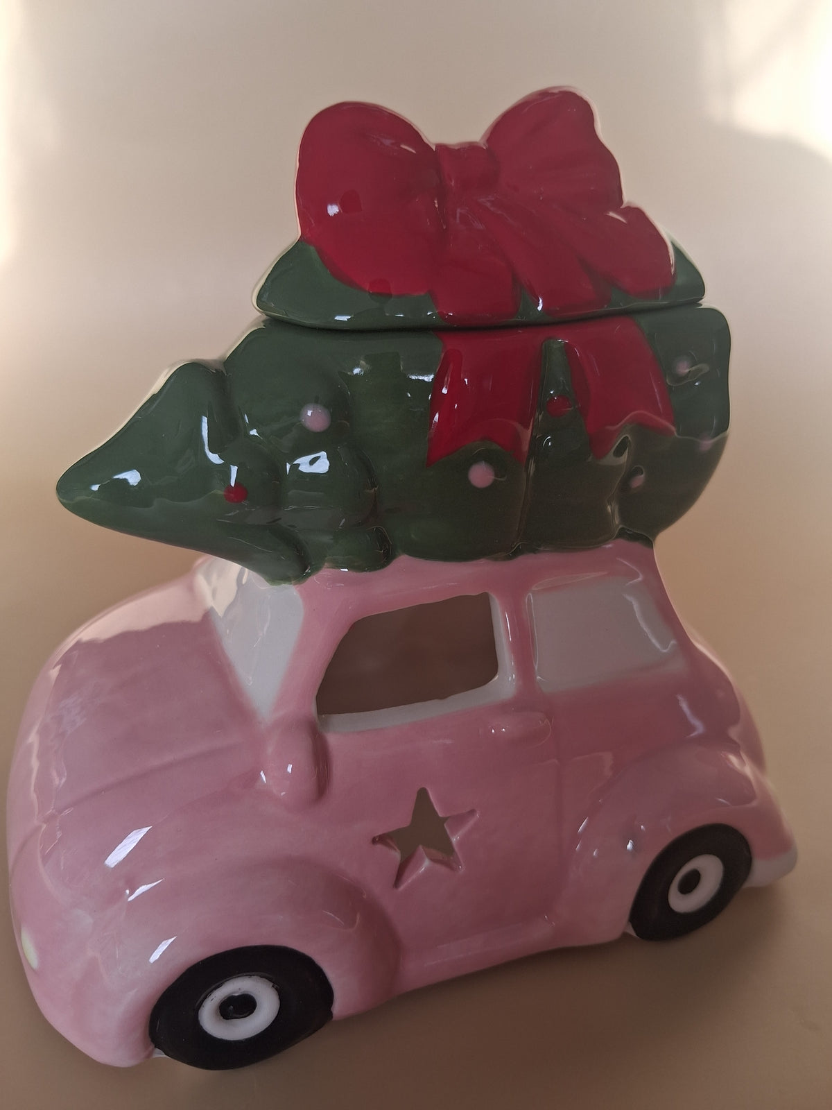 Geurbrander Driving Home for Christmas Roze